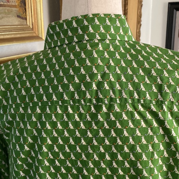 NEW Vintage Talbot’s Darling Dog Pattern Shirt Sz 8 - Picture 8 of 9